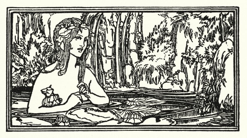Illustration for Poems by John Keats: Endymion by Robert Anning Bell