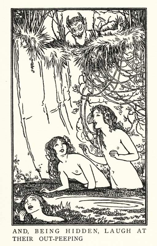 Illustration for Poems by John Keats: Endymion by Robert Anning Bell