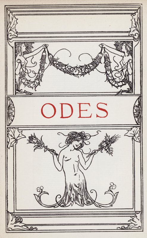 Illustration for Poems by John Keats: Odes by Robert Anning Bell