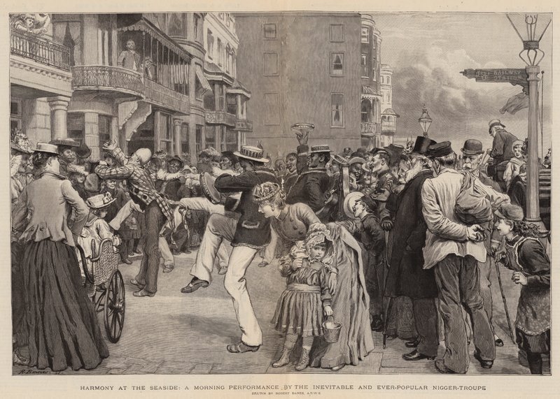Harmony at the Seaside, a Morning Performance by the Inevitable and Ever-Popular Nigger-Troupe by Robert Barnes