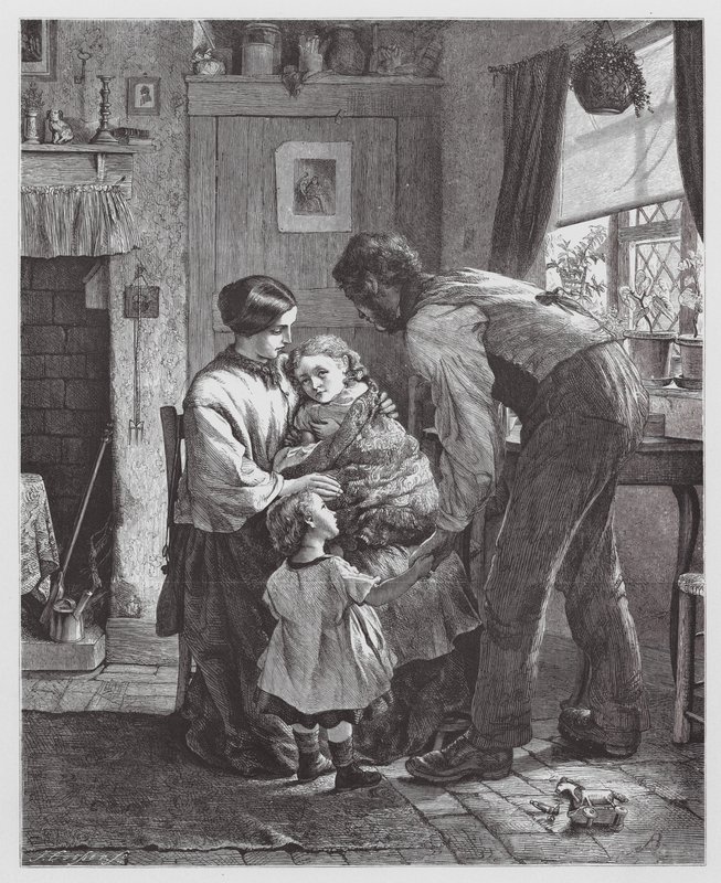 The Sick Child by Robert Barnes