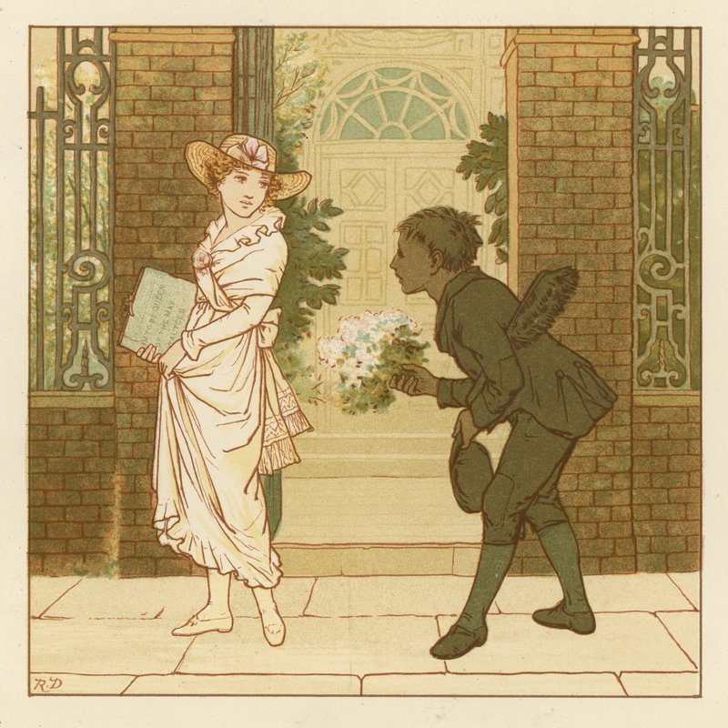 Depiction of the month of May by Robert Dudley