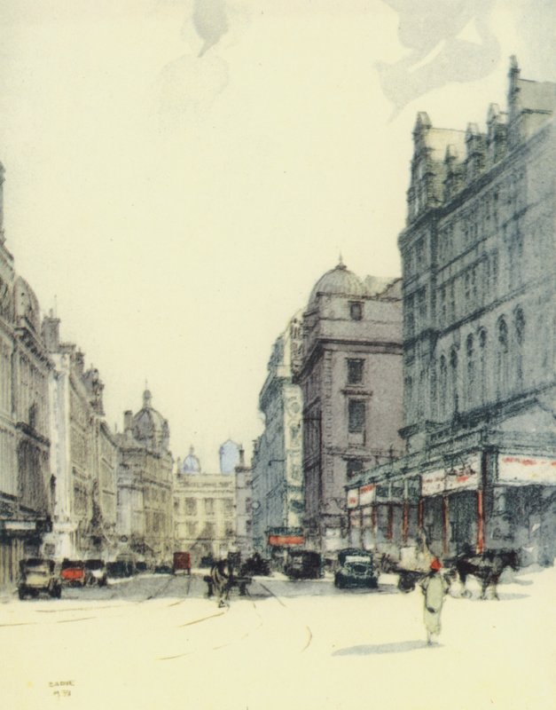 Glasgow: Gordon Street and Central Station by Robert Eadie