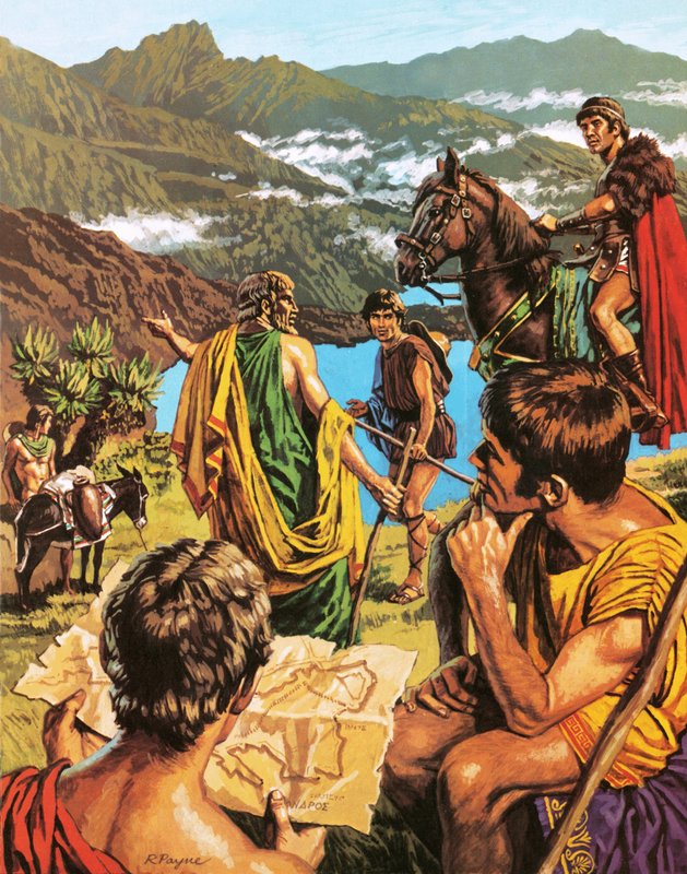 Diogenes, the Greek Explorer, Travelling in Africa by Roger Payne