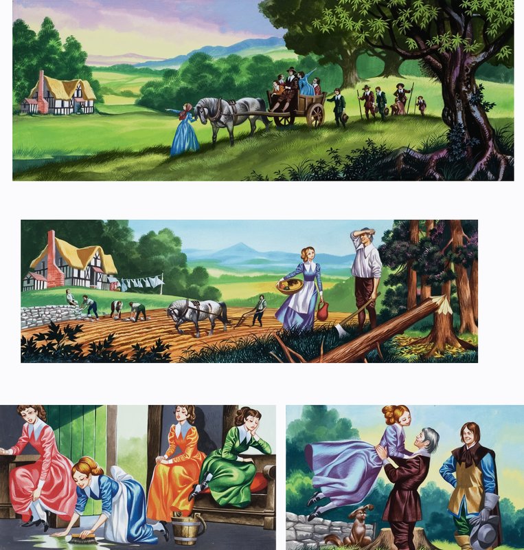 Beauty and the Beast by Ron Embleton
