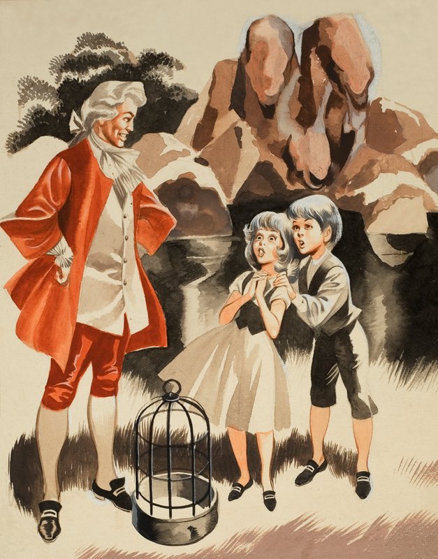 Empty Cage by Ron Embleton