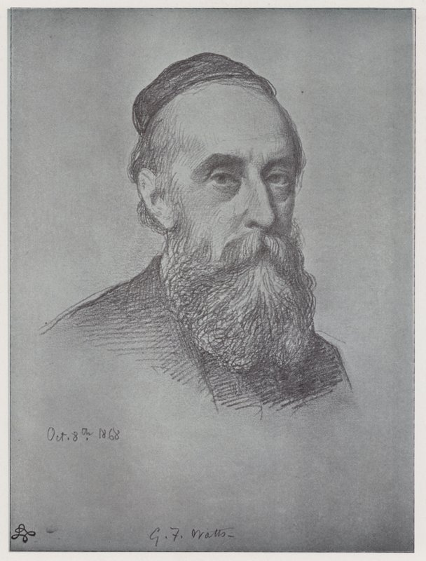 George Frederick Watts by Rudolf Lehmann
