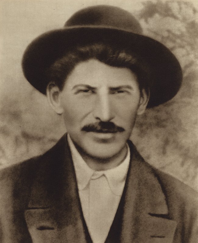 Joseph Stalin During His Exile in Siberia, 1915 by Russian Photographer