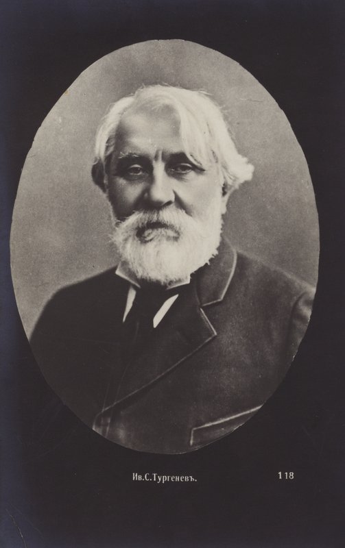 Ivan Turgenev by Russian Photographer