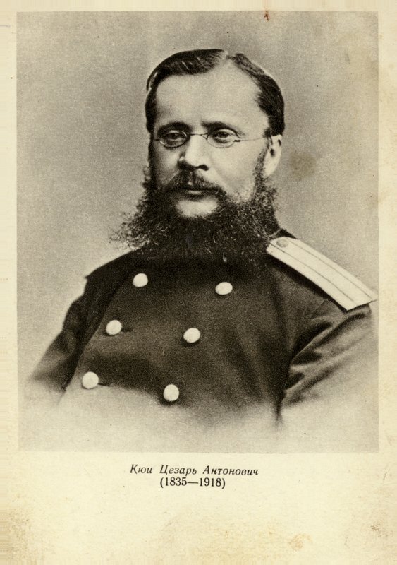 Portrait of Cesar Cui by Russian Photographer