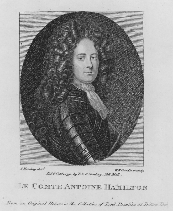 Count Antoine Hamilton by S. (after) Harding