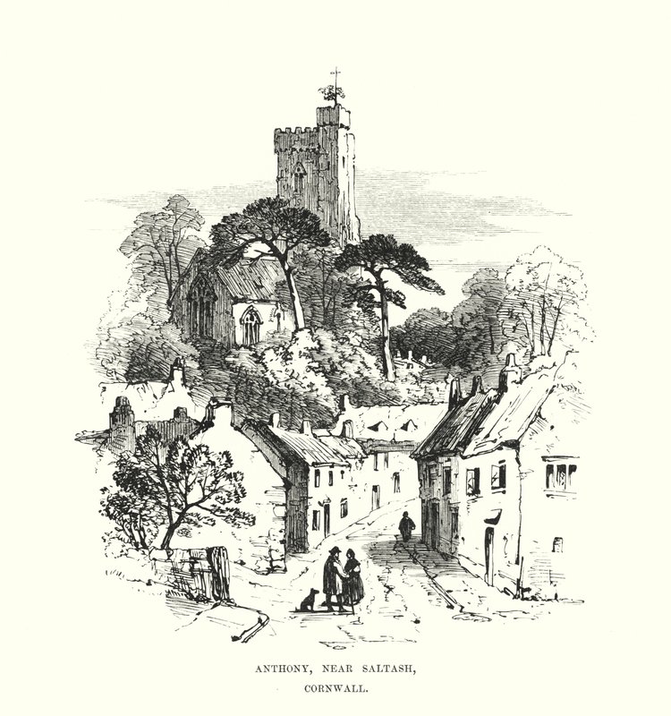 Anthony, Near Saltash, Cornwall by Samuel Read