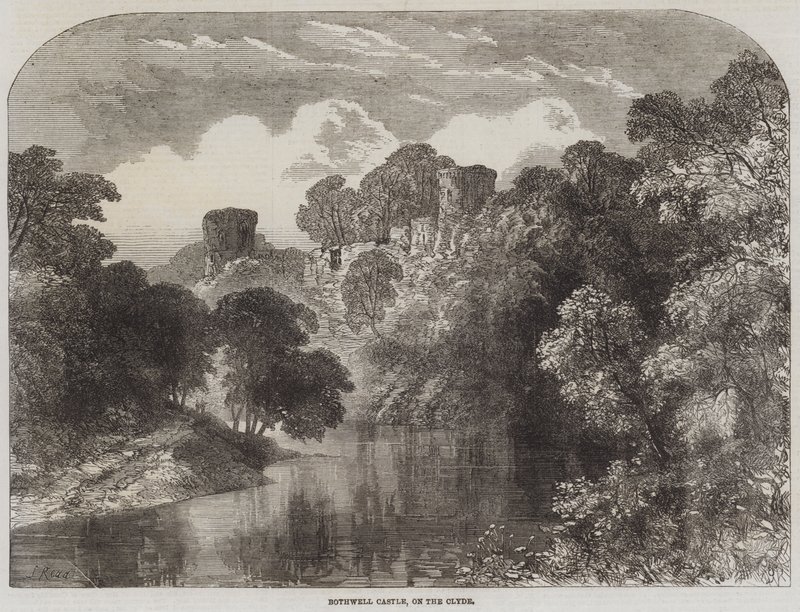 Bothwell Castle, on the Clyde by Samuel Read