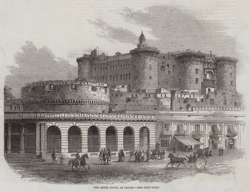 The Castel Nuovo, at Naples by Samuel Read