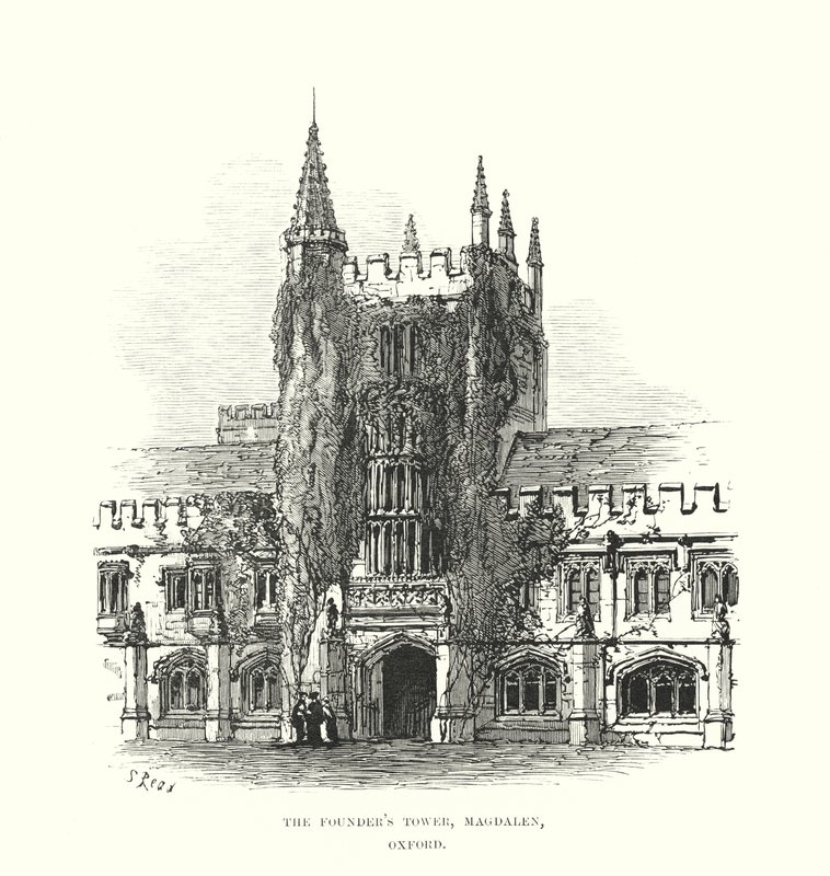 The Founders Tower, Magdalen, Oxford by Samuel Read