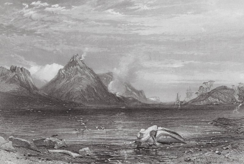 Australia: Old Whaling Station by Samuel (after) Prout