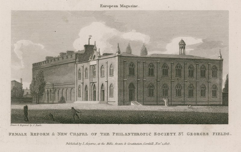 Female Reform and New Chapel of the Philanthropic Society by Samuel Rawle