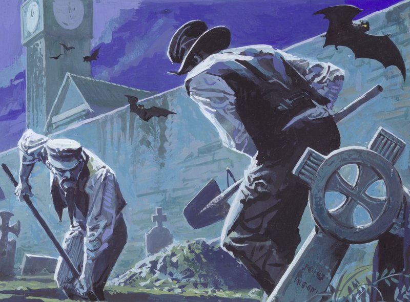 Burke and Hare, Grave Robbers and Murderers by Severino Baraldi