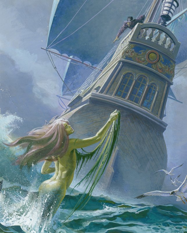 Mermaid by Severino Baraldi