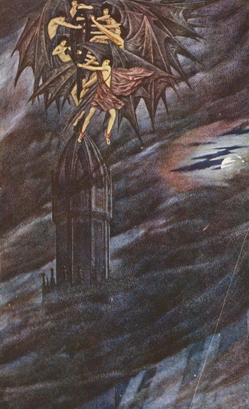 The Golden Legend: Lucifer and His Angels by Sidney Meteyard