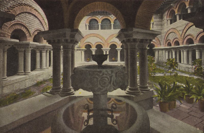 Montserrat: Romanesque Cloister by Spanish Photographer