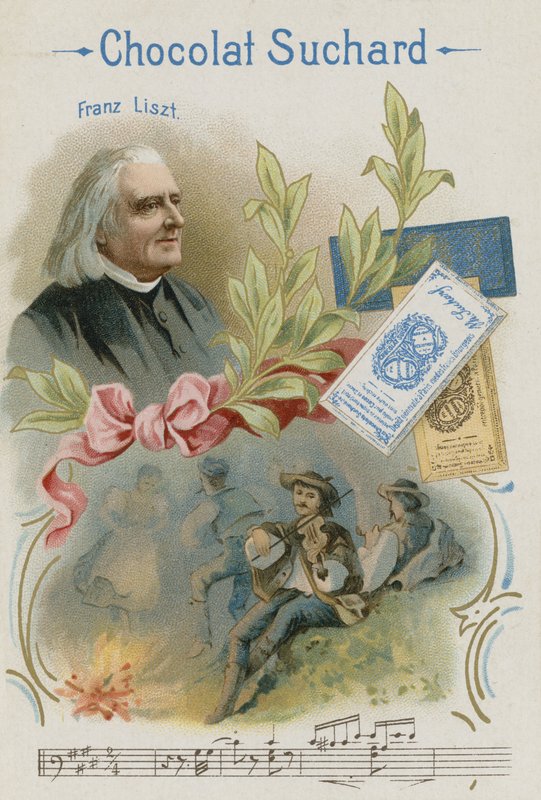 Franz Liszt by Swiss School