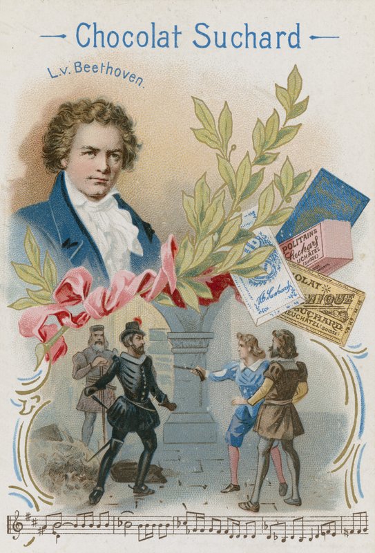Ludwig van Beethoven by Swiss School