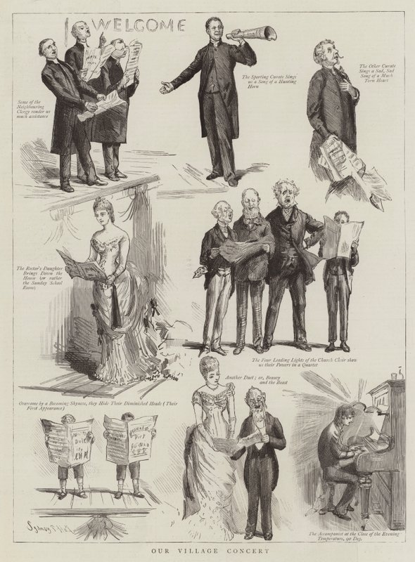Our Village Concert by Sydney Prior Hall