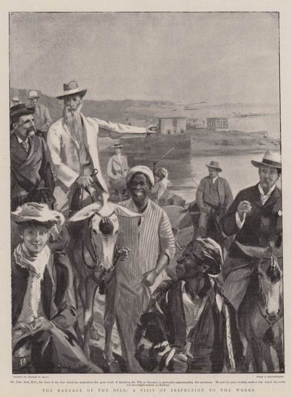 The Barrage of the Nile, a Visit of Inspection to the Works by Sydney Prior Hall