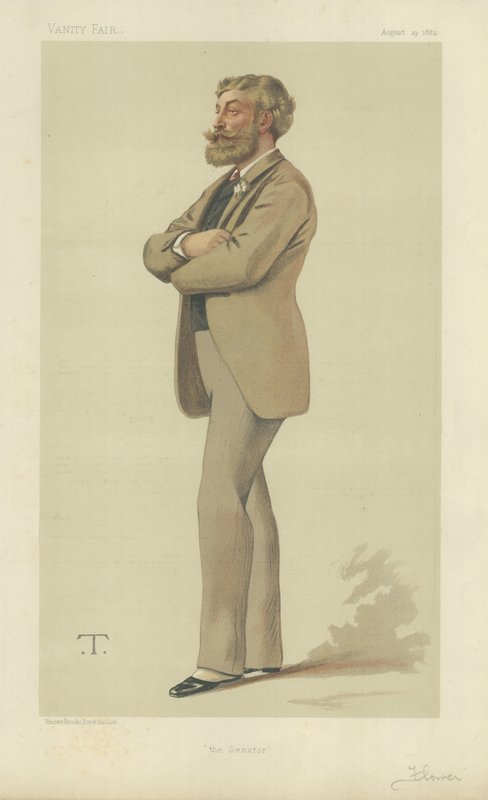 Mr Cyril Flower by Theobald Chartran