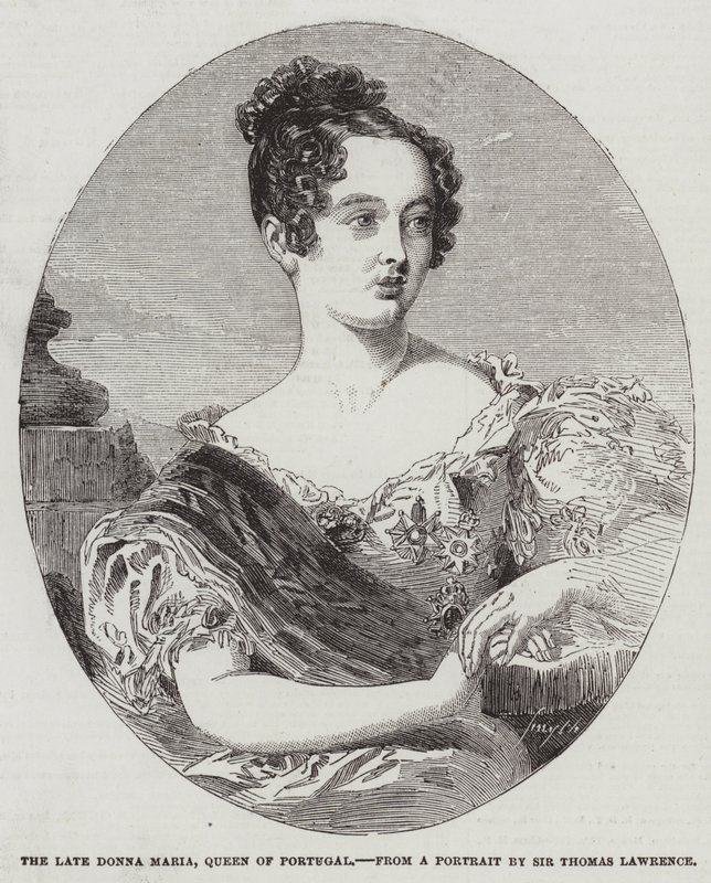The Late Donna Maria, Queen of Portugal by Thomas Lawrence