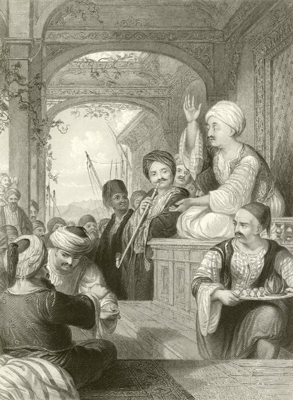 The Medak, or Eastern Story Teller by Thomas Allom