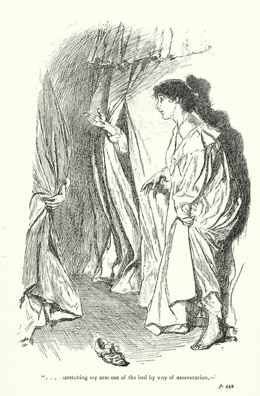 Illustration for A Sentimental Journey by Laurence Sterne by Thomas Heath Robinson