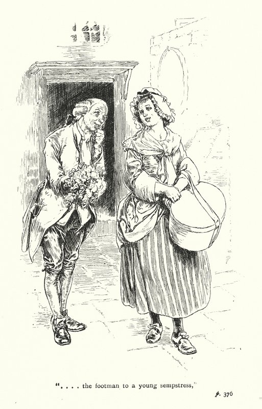 Illustration for A Sentimental Journey by Laurence Sterne by Thomas Heath Robinson