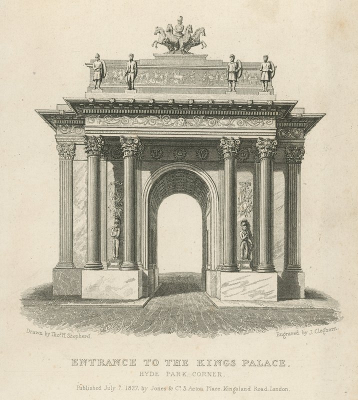Entrance to the King
