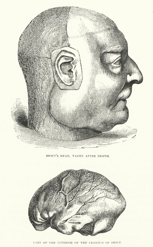 Illustration for life of Jonathan Swift by Thomas Morten