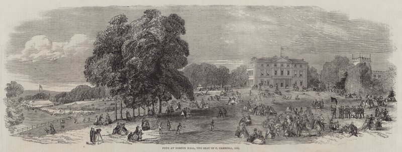 Fete at Norton Hall by Thomas Sulman
