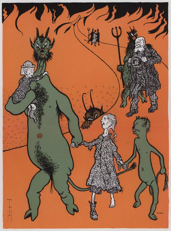Der Kohlennot by Thomas Theodor Heine
