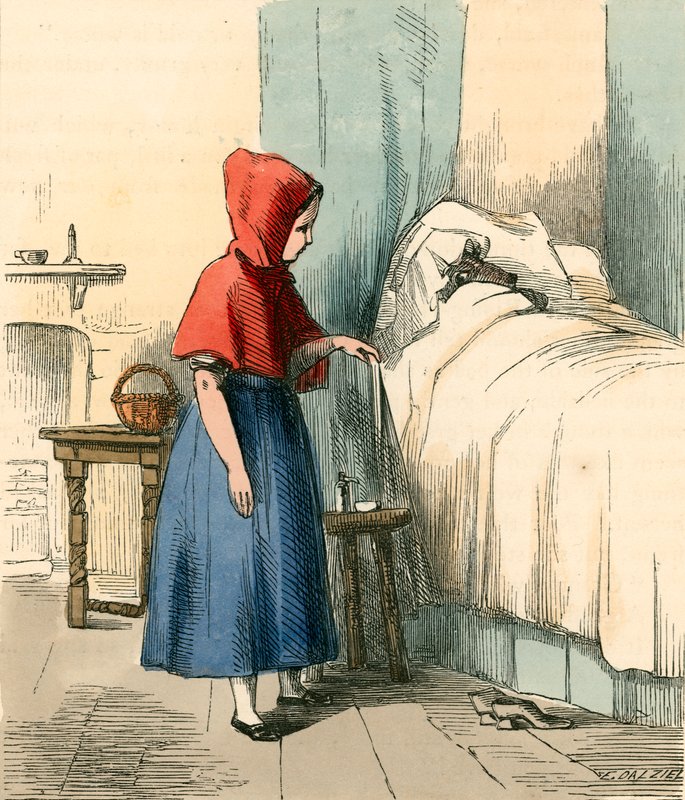 At Her Grandmother