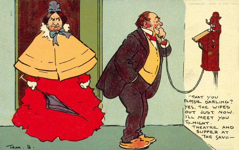 That You Flossie, Darling! by Tom Browne