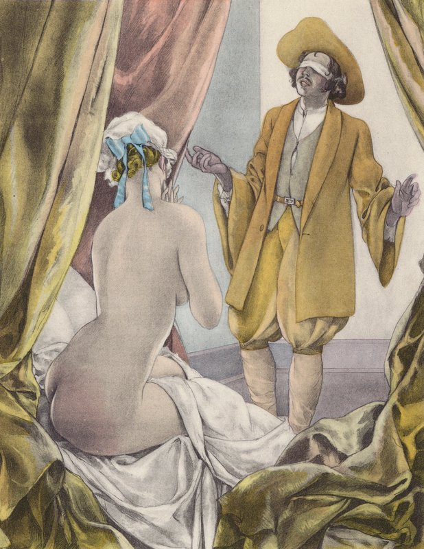 Brunelleschi Illustration for Contes et Nouvelles de La Fontaine by Umberto (after) Brunelleschi