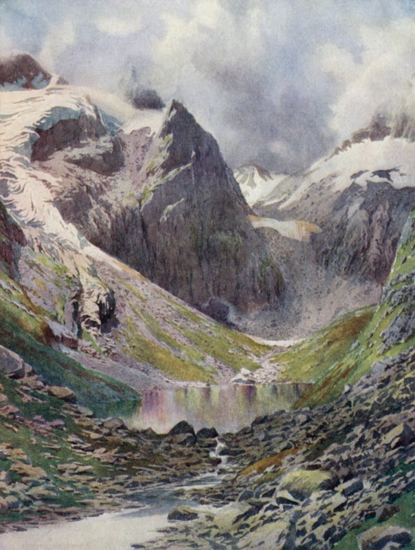 Lake Sinsa Nag, Lidar Valley by Unbekannt Unbekannt