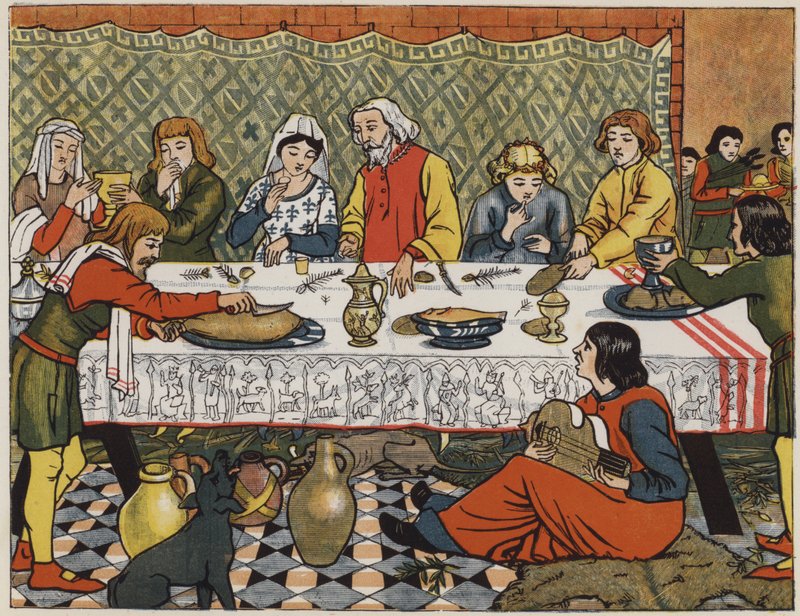 Medieval Dinner by Unbekannt Unbekannt