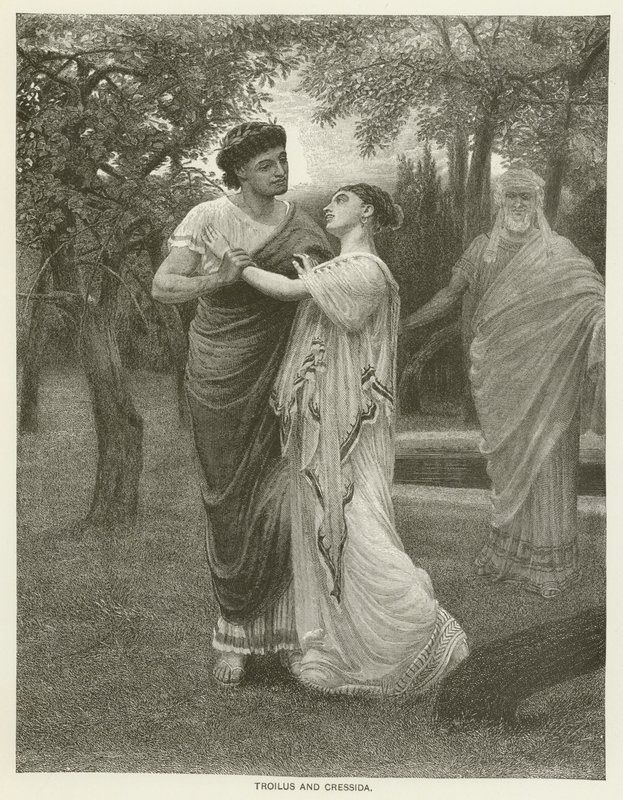 Troilus and Cressida by Valentine Walter Lewis Bromley