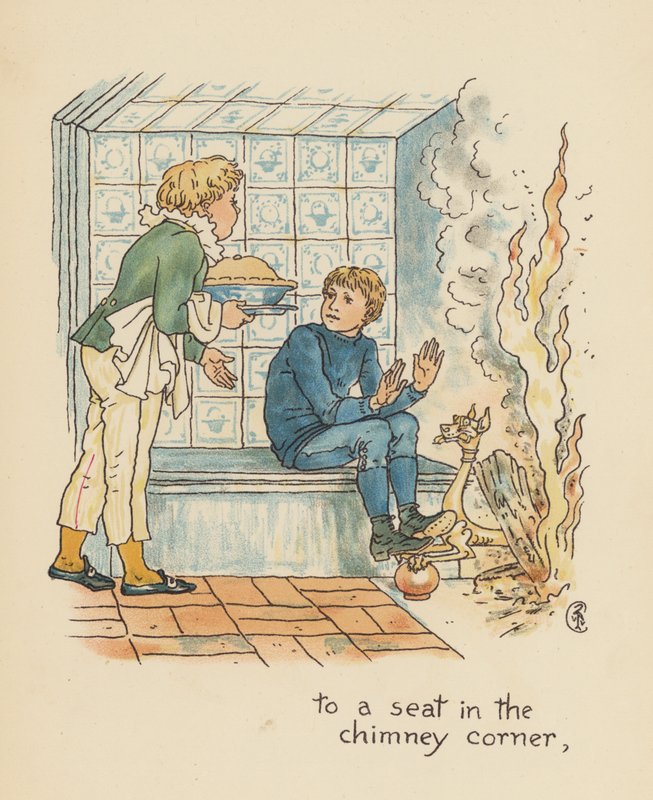 Illustration for Legends for Lionel by Walter Crane by Walter (after) Crane