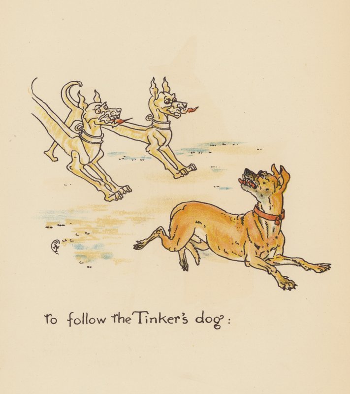 Illustration for Legends for Lionel by Walter Crane by Walter (after) Crane