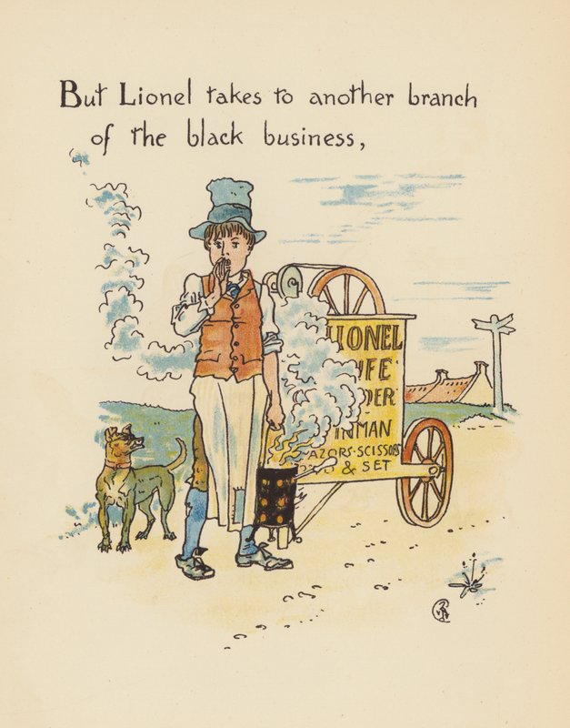 Illustration for Legends for Lionel by Walter Crane by Walter (after) Crane
