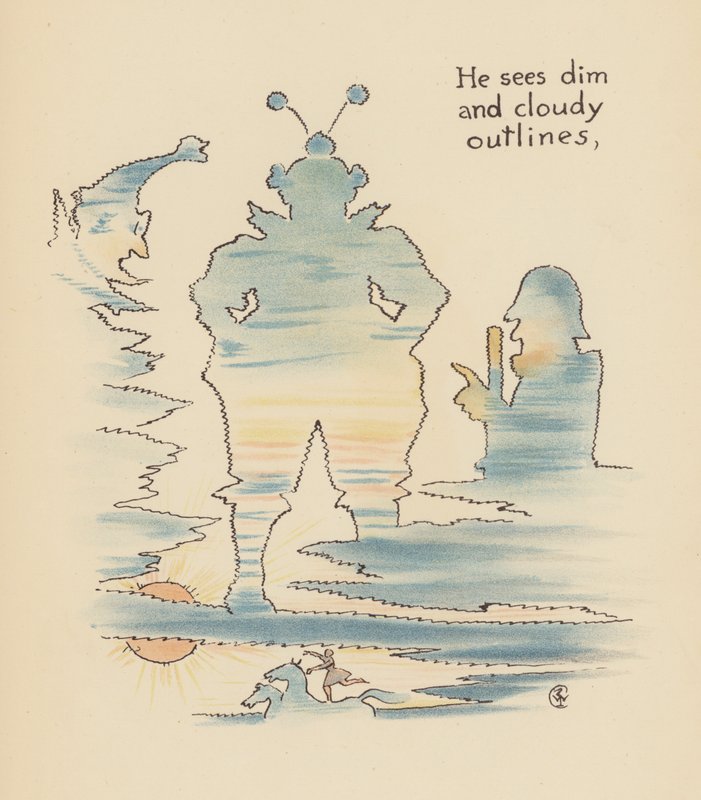 Illustration for Legends for Lionel by Walter Crane by Walter (after) Crane