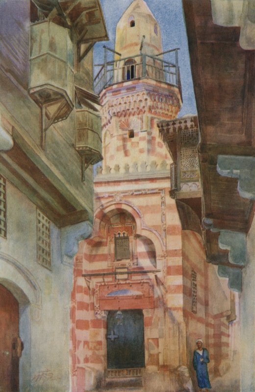 A Side Street in Cairo by Walter Spencer-Stanhope Tyrwhitt