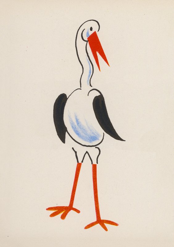 One of Walter Trier’s Crazy People by Walter Trier